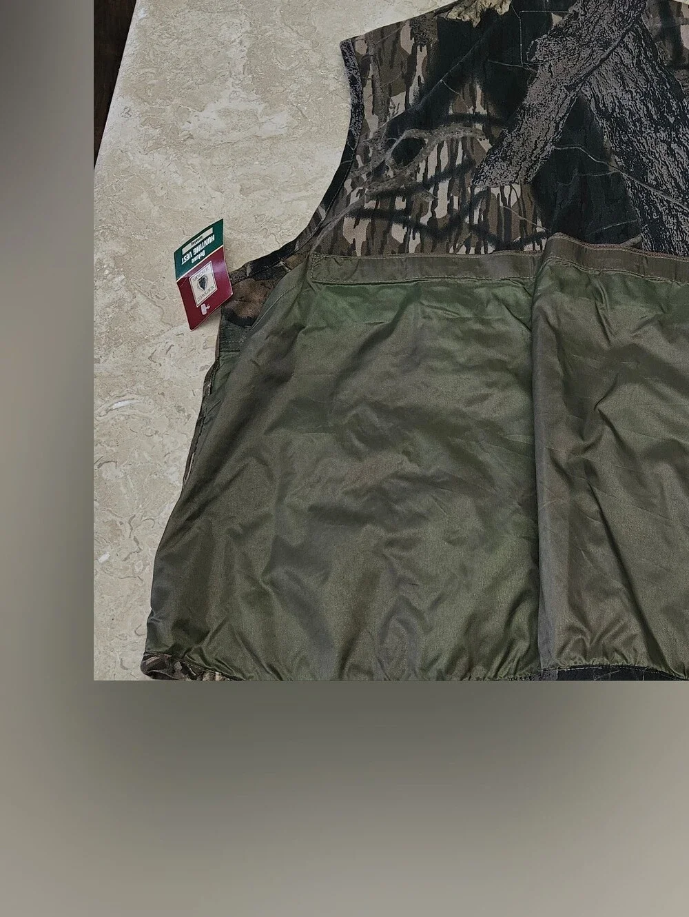Northwest Territory Green and Brown Camo Hunting Vest